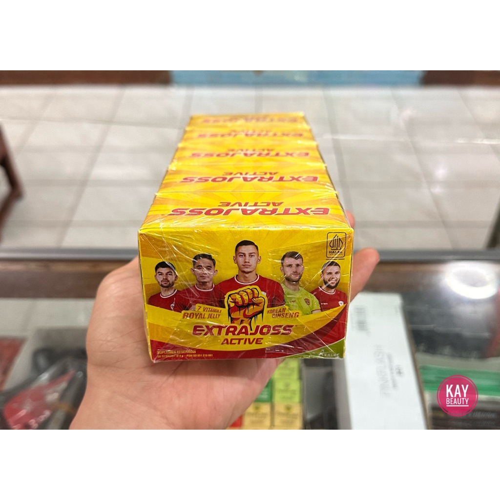 ExtraJoss 1Bal x 5Box@12Lembar Total 60Sachet*