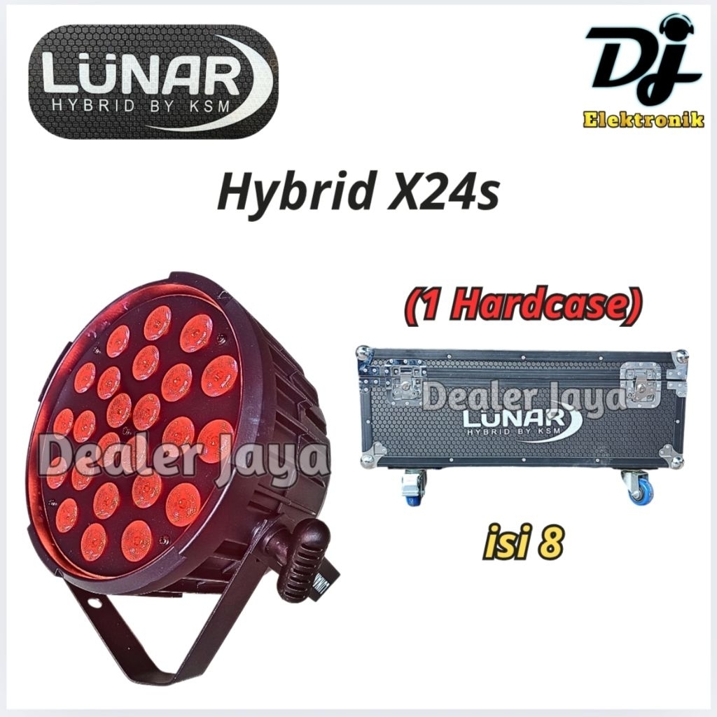 Lampu Parled Lunar HYBRID X24S / X 24s - (24 Mata) Lampu Panggung Lighting