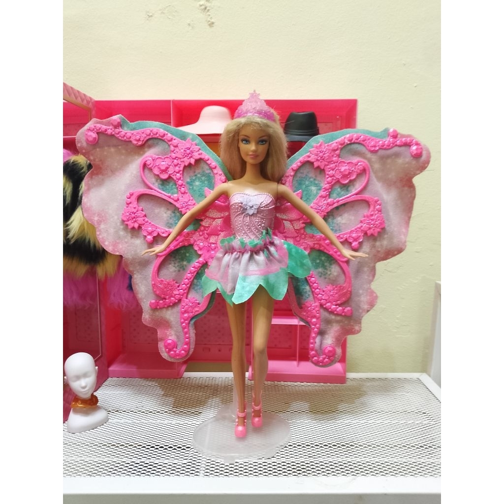 Barbie Mattel Preloved Movie Fairythopia Face GG mingkem