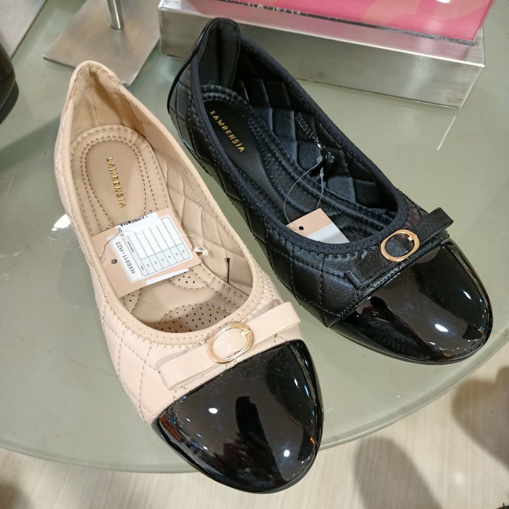 sepatu wanita flat LAWRENSIA original