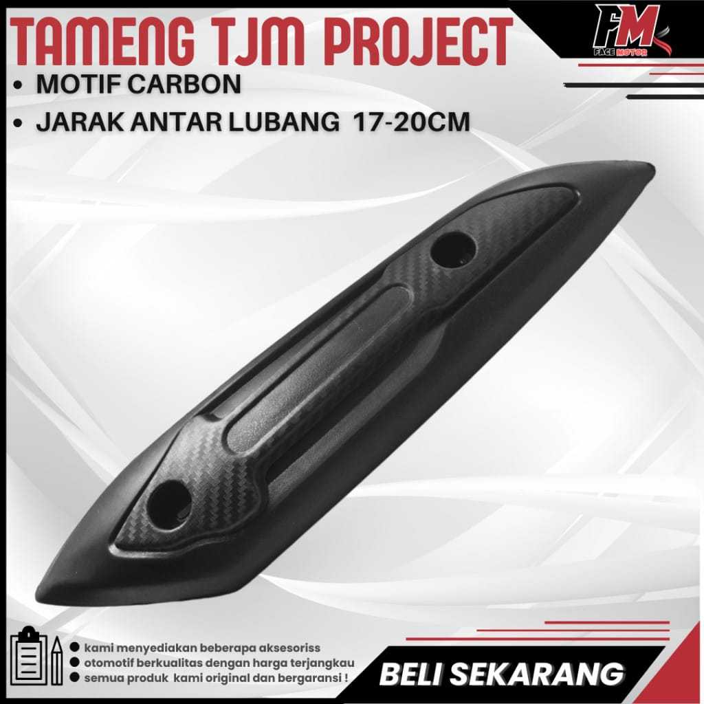 [ GSC MOTOR RACING ] Tameng Knalpot TJM Gen 2 Universal Cover Standart Racing TAMENG KNALPOT TJM Cov