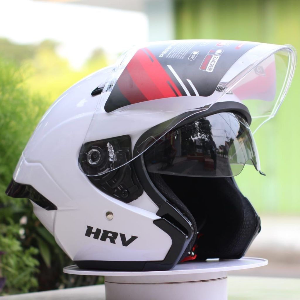 Helm hrv maximo original 100% asli double visor