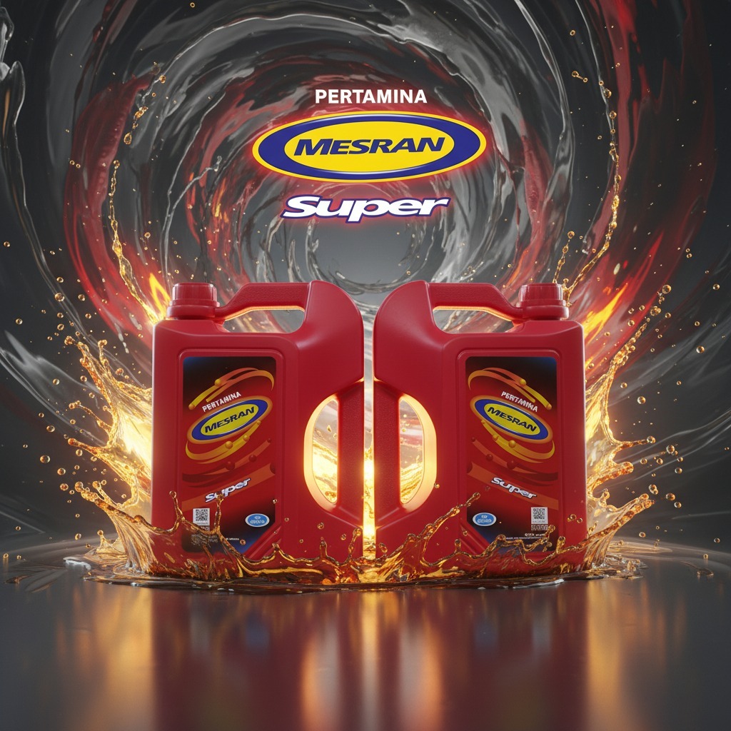 OLI MESRAN SUPER 4 LITER BENSIN / OLI MESRAN SUPER 4 LITER