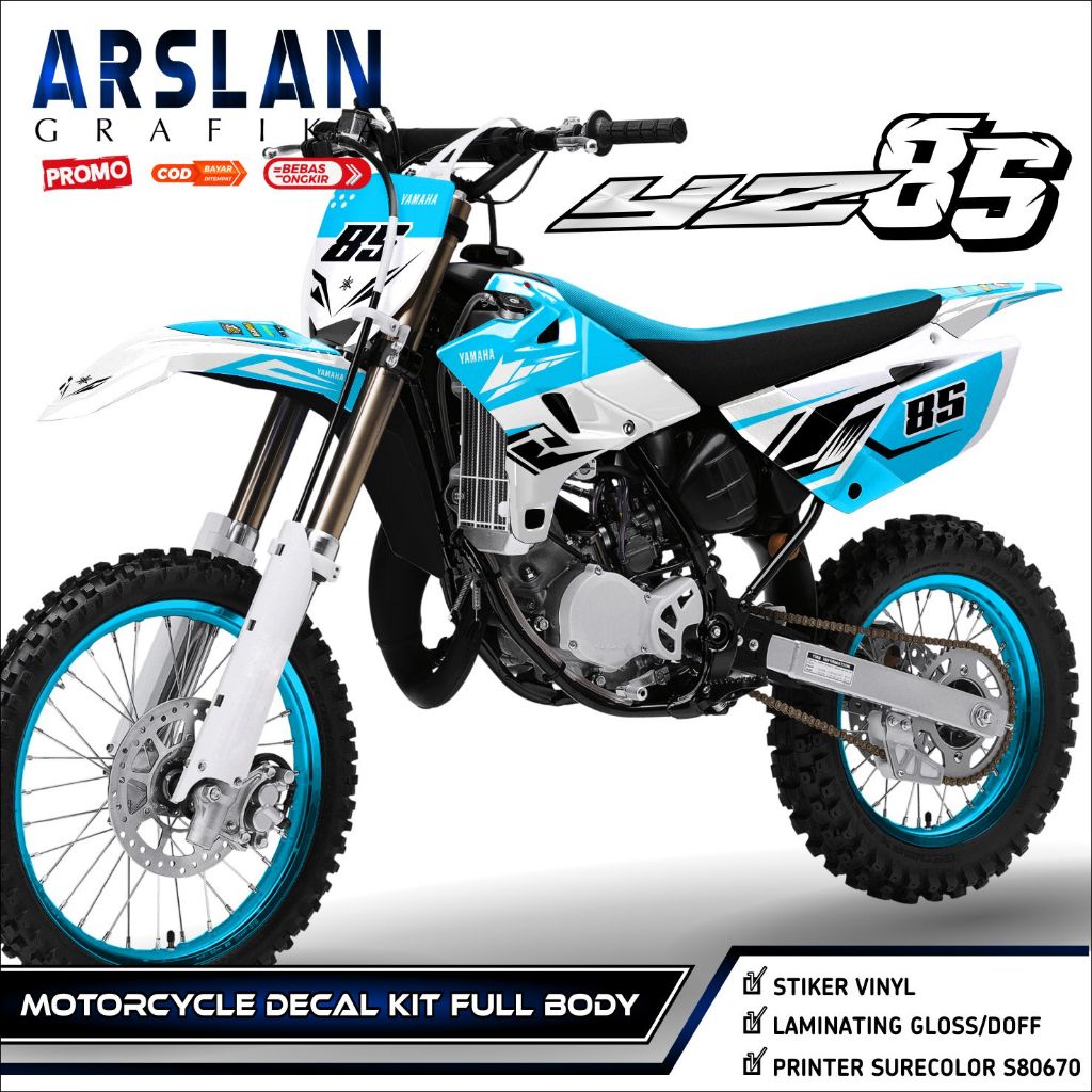 [COD] DECAL YZ 85 NEW 2019 FULL BODY Stiker Decal YZ 85 New 2019 Variasi YMZ Keren Gagah
