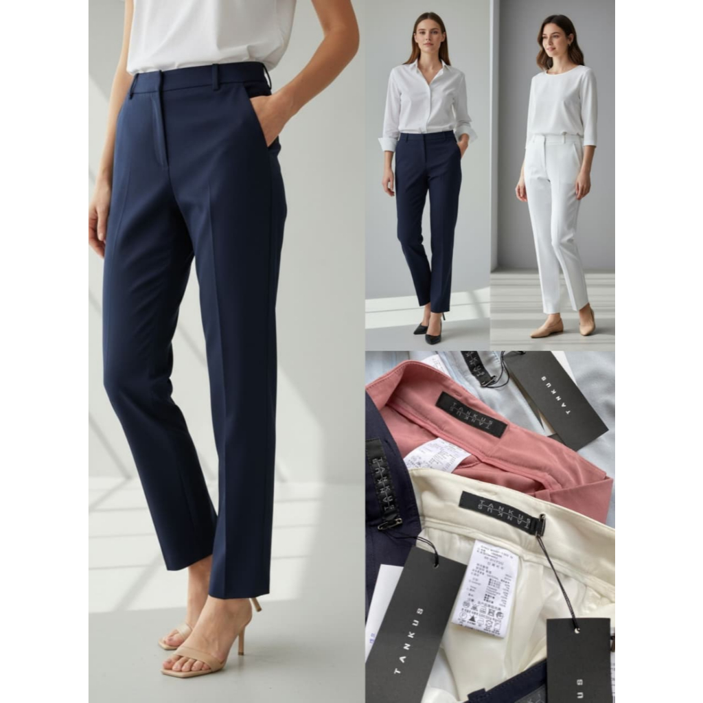 Celana Panjang Korea Formal Tankus | Celana Kerja | Celana Kantor - TK-5750