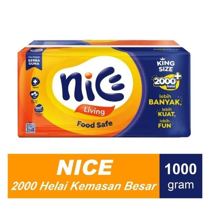 Tissue NICE 1000 gr - Tissue Facial Lembaran NICE 1000 gr