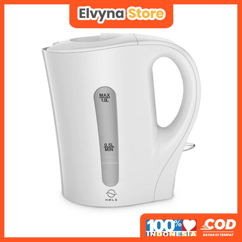 Kels 1 Ltr Daven Teko Listrik / Electric Kettle 1L