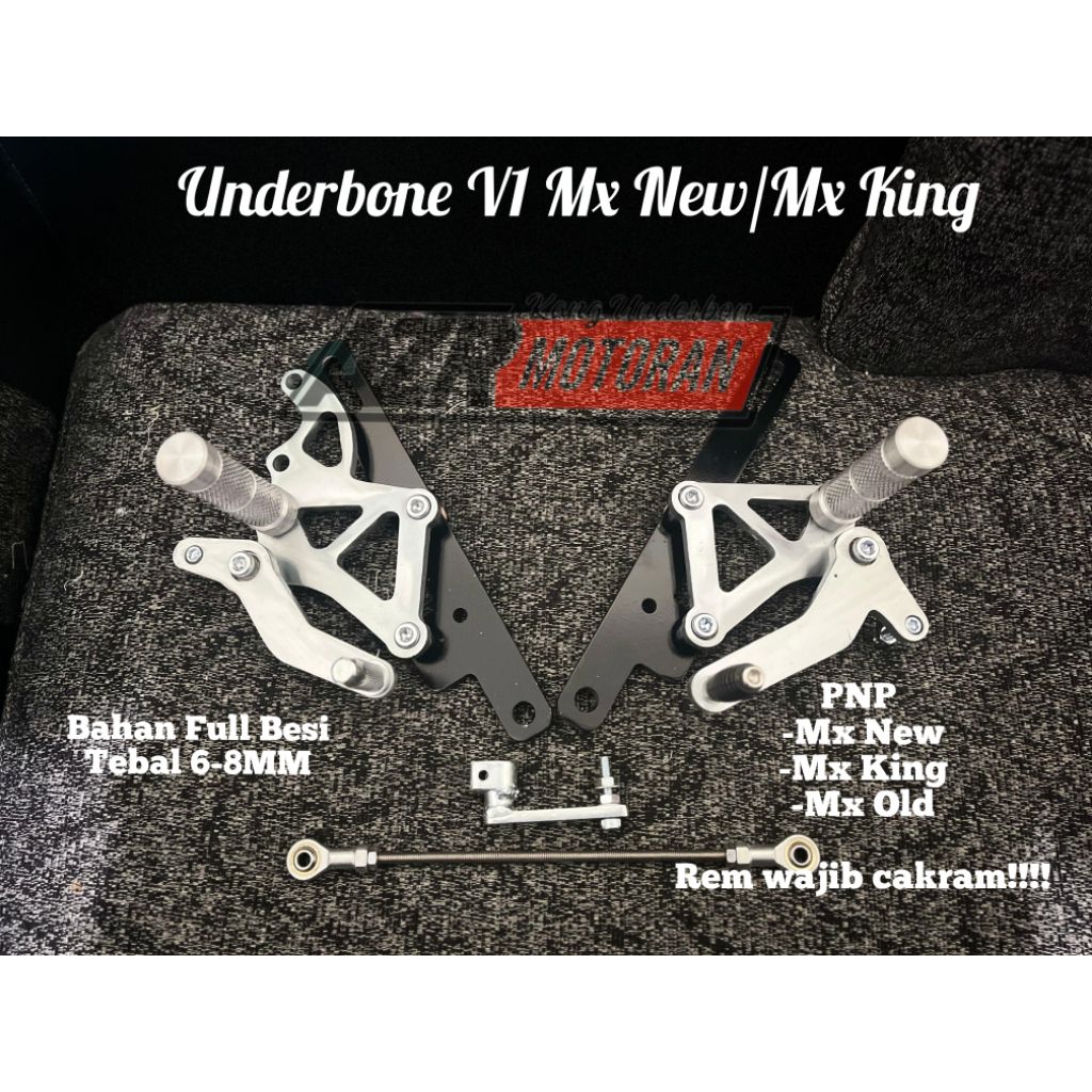 Underbone MX King 150 Model RCB Footstep Underbone MX New