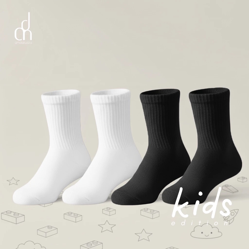 kaos kaki old school polos anak