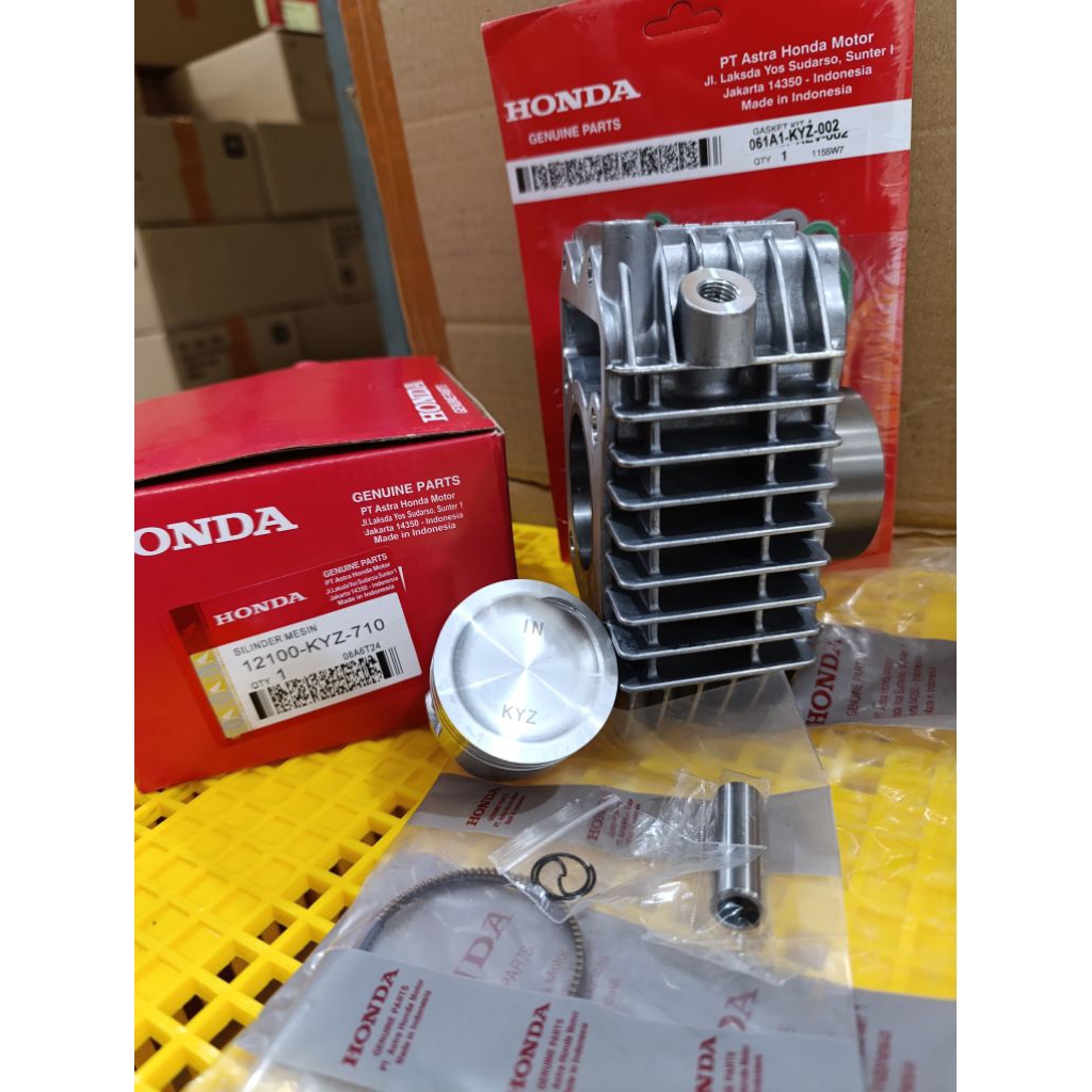 BLOK SEHER BORING+TOP SETHONDA SUPRA HELM IN ,SUPRA X 125 FI KODE (KYZ)