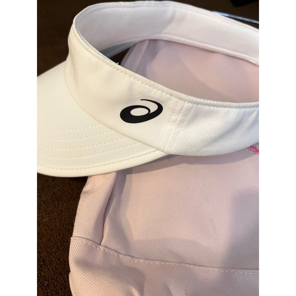 LIMITED Topi Asics Visor / Visor Asics / Cap Asics / Asics Cap runn / Asics Tennis Visor / Asics Gol