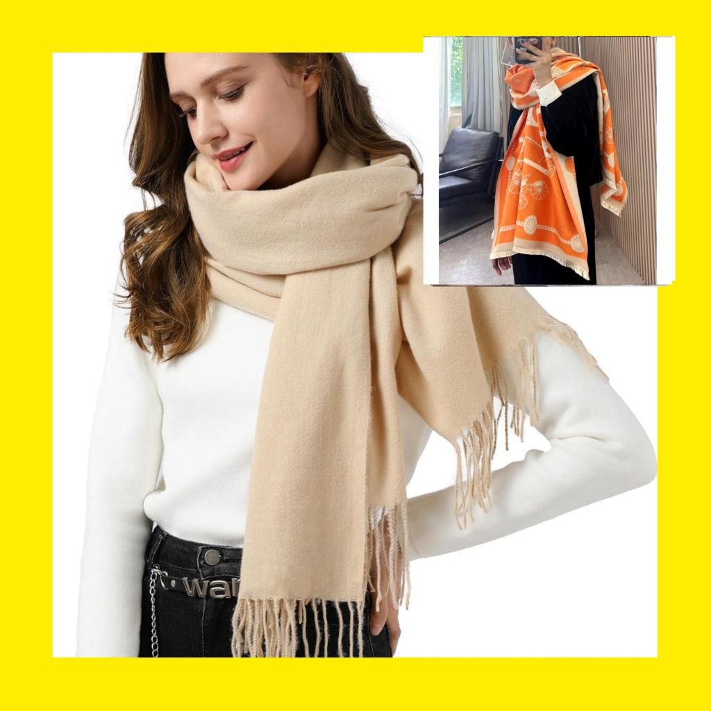 Syal Cashmere Winter Scarf Kuda Pashmina