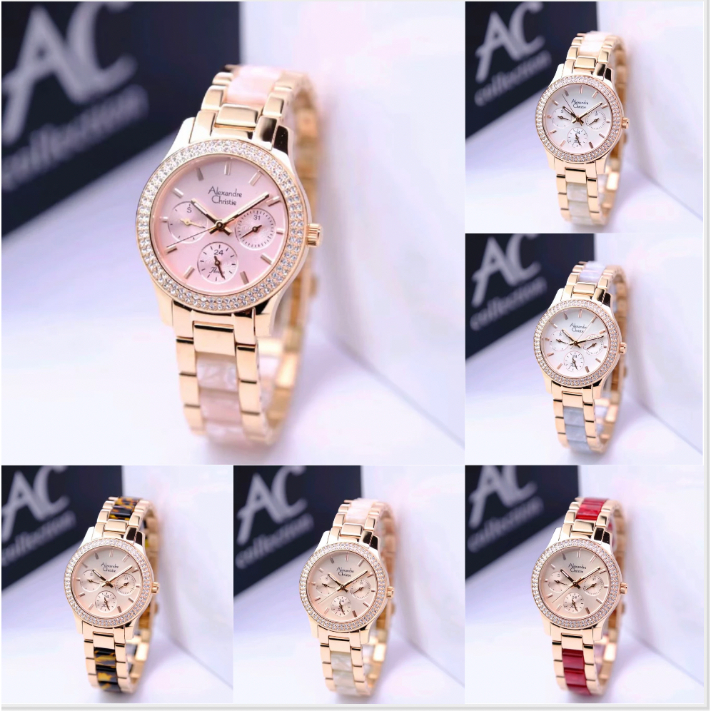 AC 2932 JAM TANGAN WANITA AC 2932 ALEXANDER CHRISTIE WANITA ORIGINAL