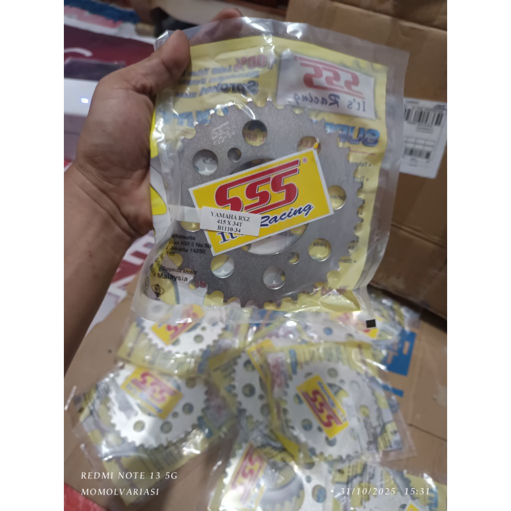 gir sss rxz 415 34t 35t 36t/gear SSS rxz rx king 415