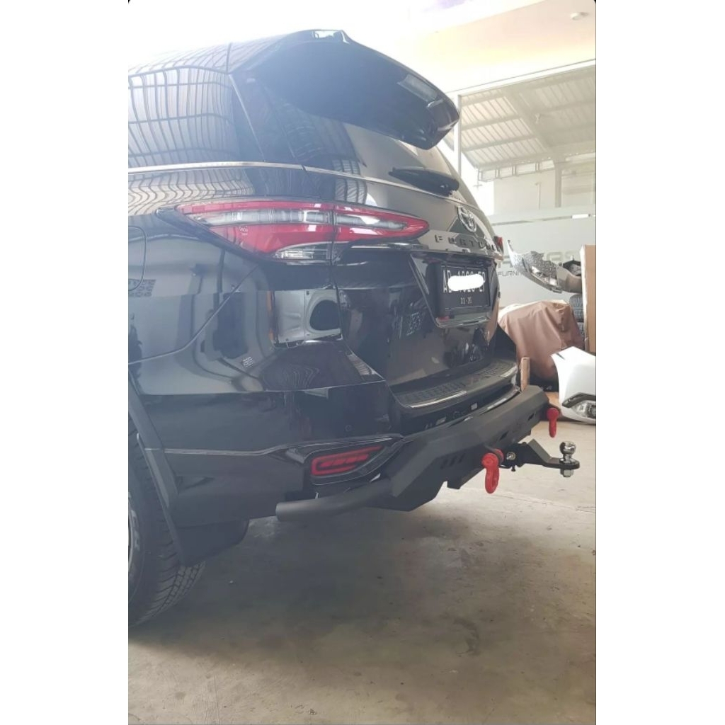 TOWING BAR BUMPER BELAKANG RAFTOR FORTUNER 2016 VRZ,SRZ,TRD,GR