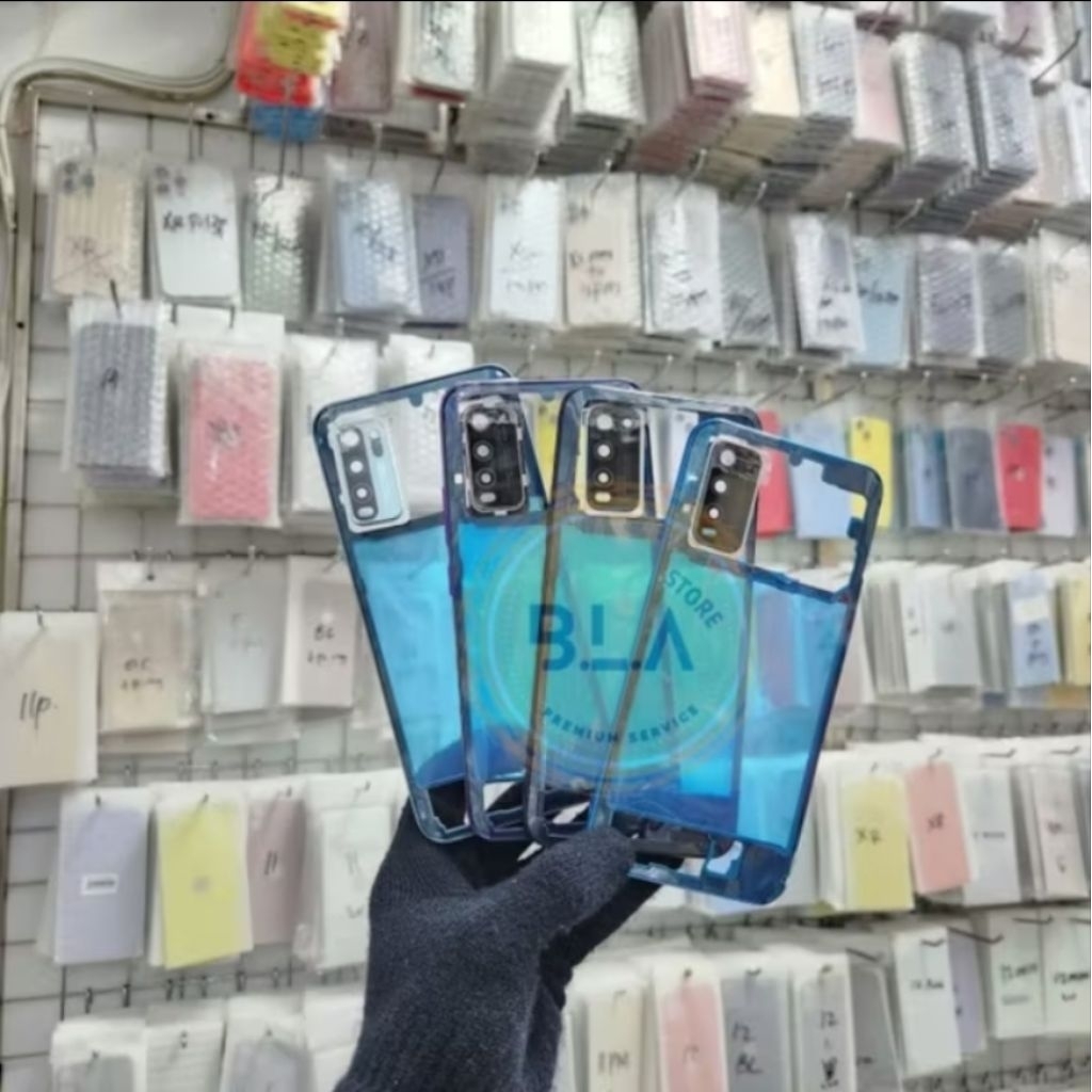 BEZEL TUTUP MESIN TULANG TENGAH BEZEL VIVO Y30 / Y30i/ Y50i / Y50