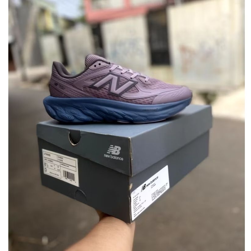 SEPATU RUNNING NEW BALANCE FRESH FOAM TRAINER PURPLE MESH ORIGINAL 100% BNIB RESMI