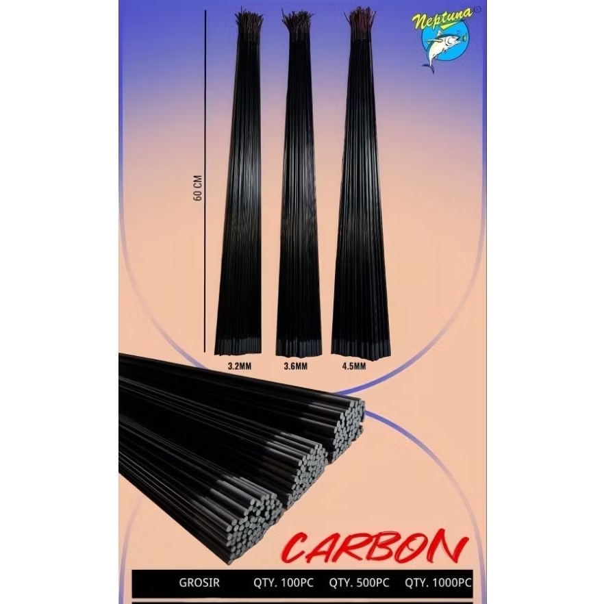 ujung tegek carbon 60cm