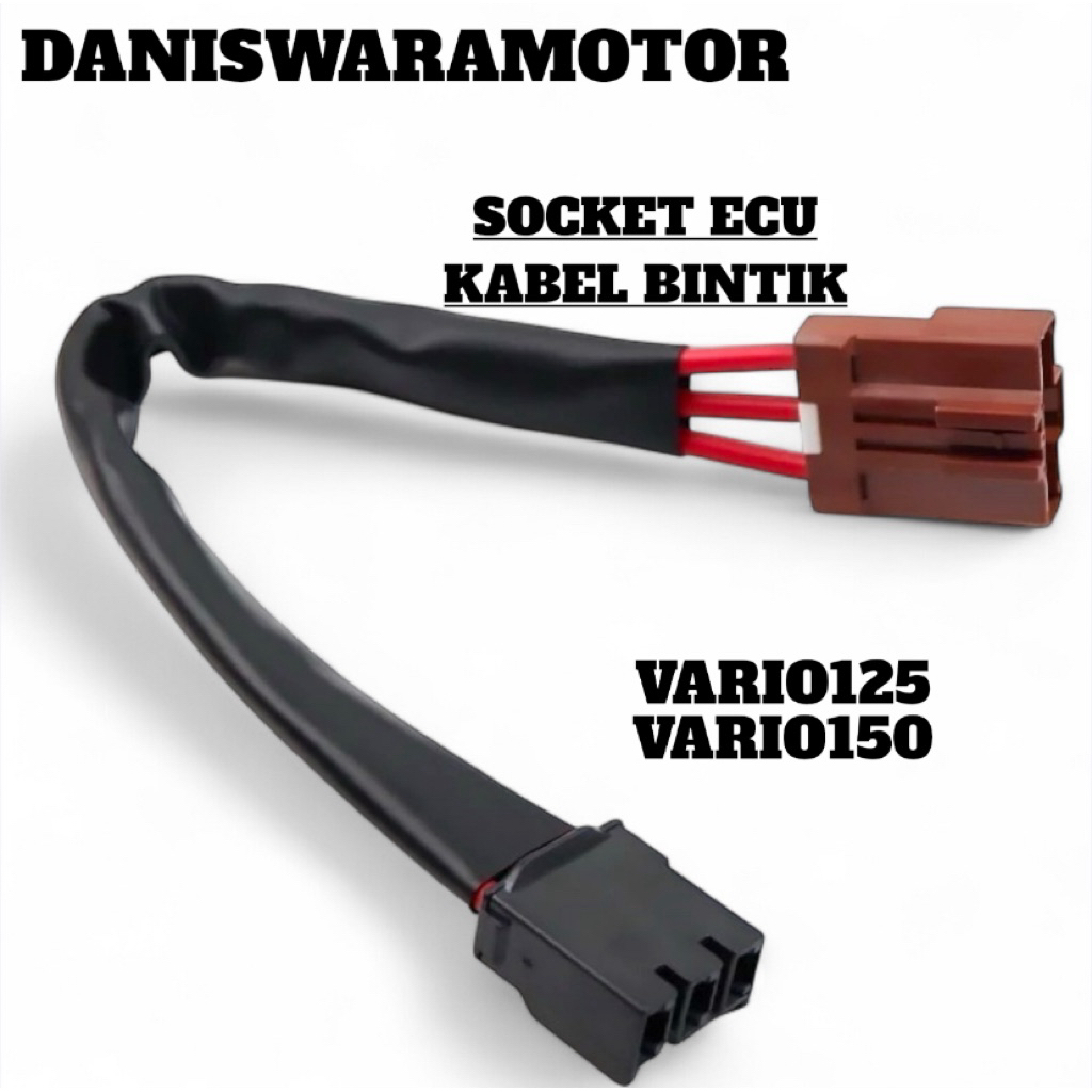 SOCKET SOKET ECU KABEL BINTIK VARIO125 VARIO150