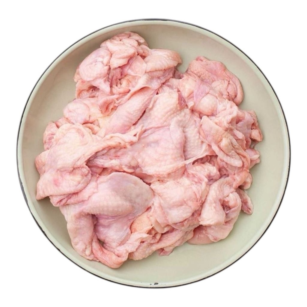 Kulit Ayam Potong Campur Lemak Bersih Segar - Pasar Makassar