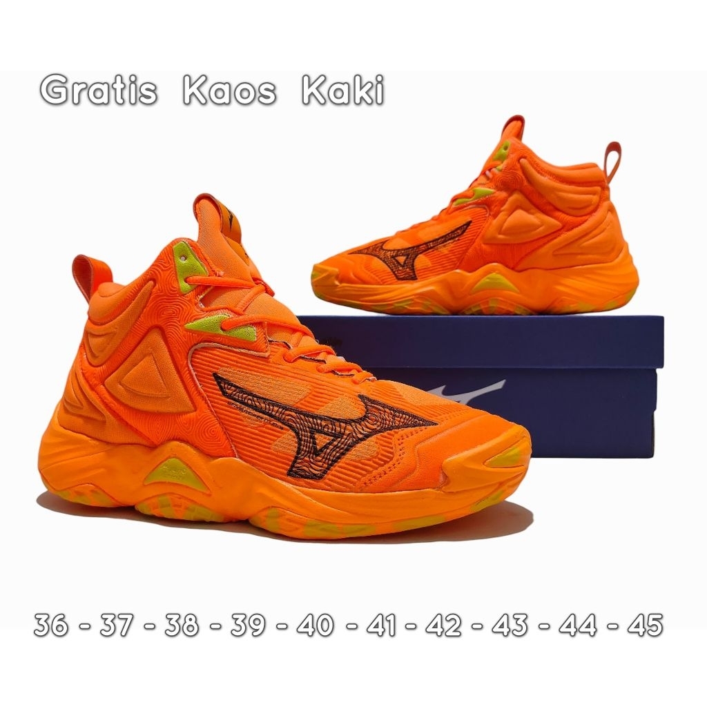 Mizuno Wave Momentum 3 / Sepatu Mizuno Thunder Blade 2  -  Mizuno Momentum 2