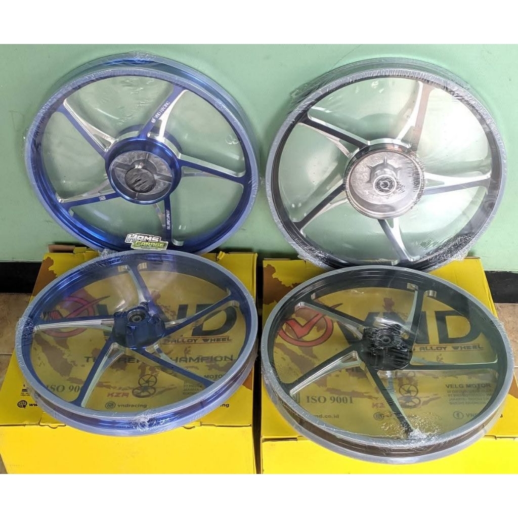 VELG VND KZR YAMAHA JUPITER Z VEGA FIZ R MX OLD SIZE 140X17 160X17 ORIGINAL PELEK PELEG ORI