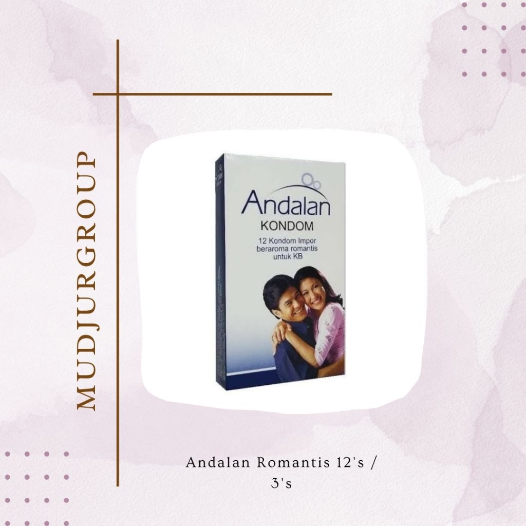 mudjurgroup - ANDALAN Romantis Kondom Andalan 12s/ 3s