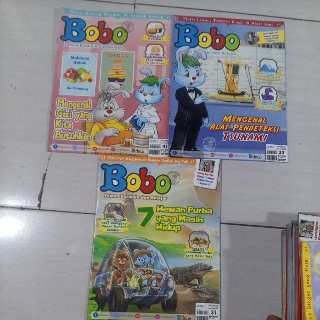 majalah Baru bobo sisa agen 3 paket...