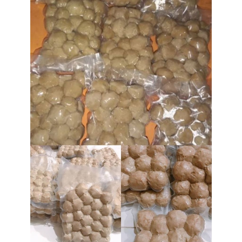 BAKSO SAPI kecil-kecil 40 pcs KHAS MALANG FROZEN FOOD
