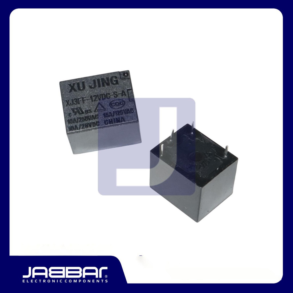 XJ3FF-12VDC-S-A 4Pin - Komponen Elektronik