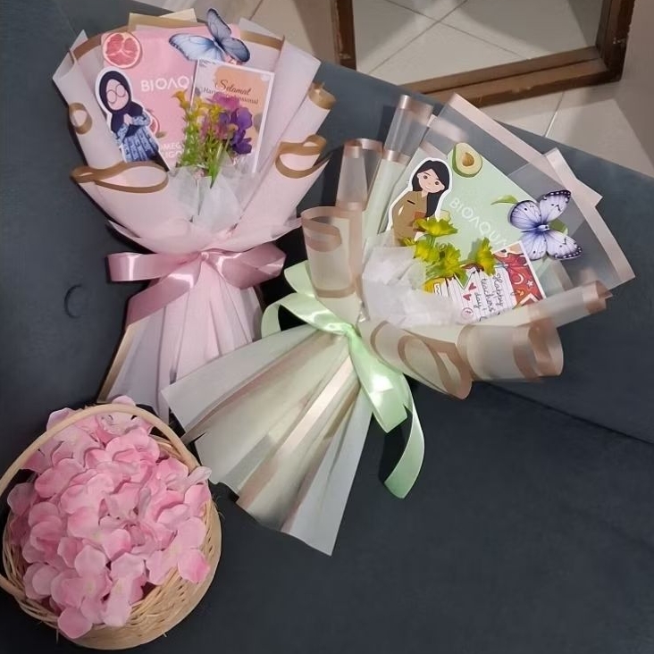 buket hari guru buket masker buket mini