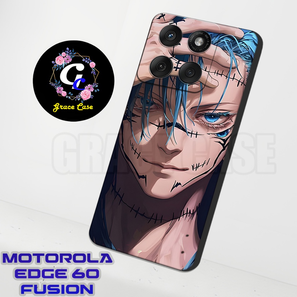 (GC4) Softcase karet Hp MOTOROLA EDGE 60 FUSION | Case Motif Gambar Anime | Case MOTOROLA EDGE 60 FU