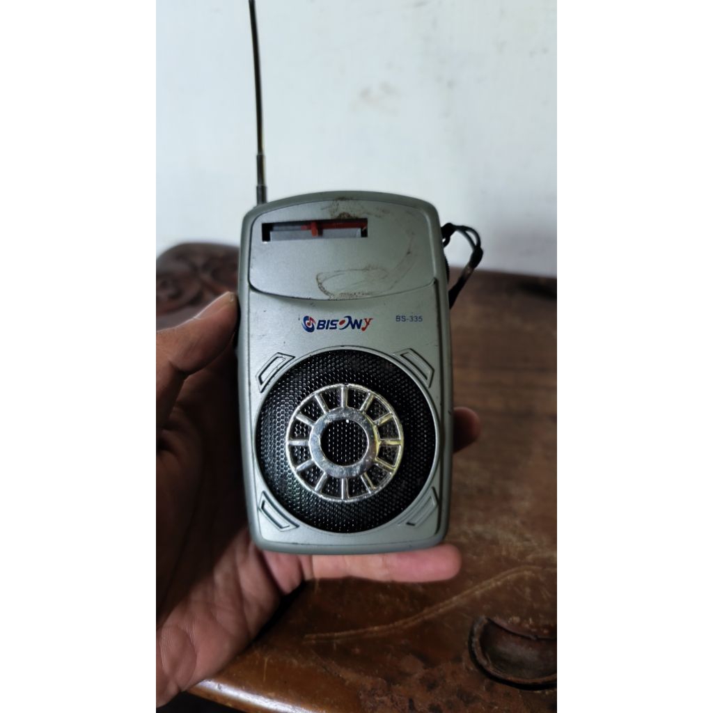 Radio Saku Bisowy BS-335 Jadul Vintage Radio Mati