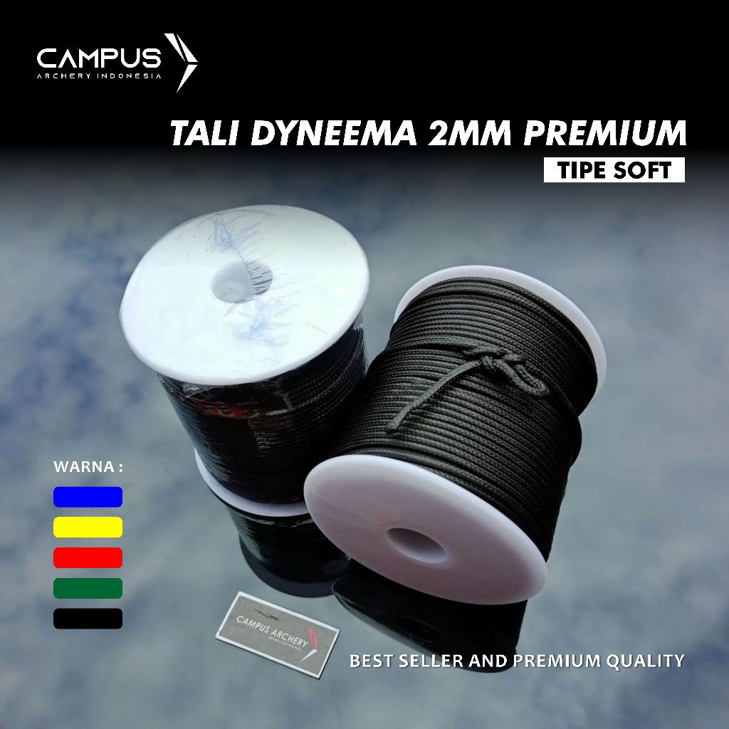 TALI DYNEEMA 2MM TIPE SOFT PERMETER Spearfishing Line Dyneema