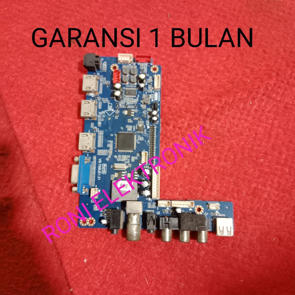 MB MAINBOARD POLYTRON PLD32D711 32D711 / MOTHERBOARD MODUL MESIN TV POLYTRON PLD 32D711