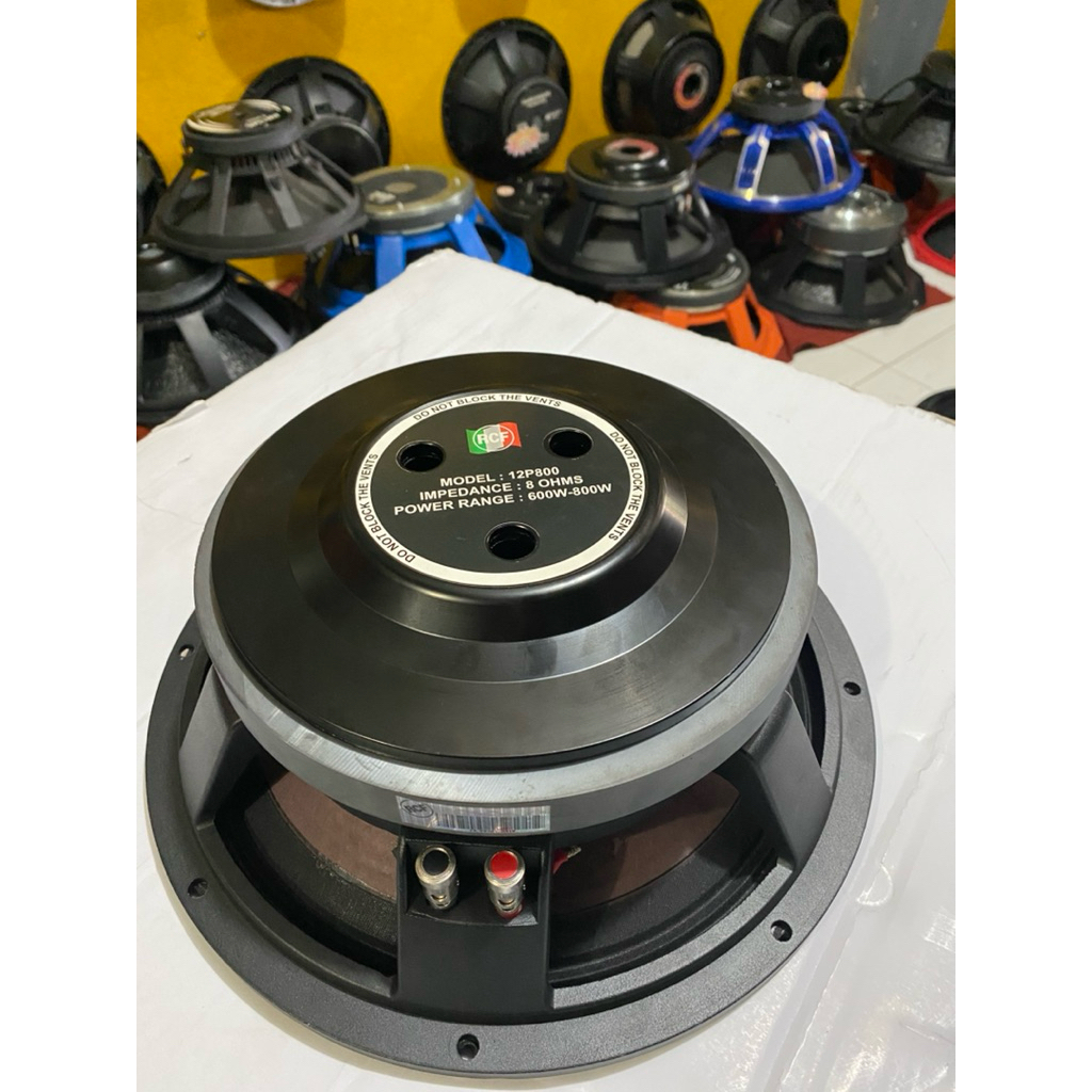 SPEAKER SUBWOOFER LOW RCF 12P800 VOICE COIL 4 INCH ORIGINAL