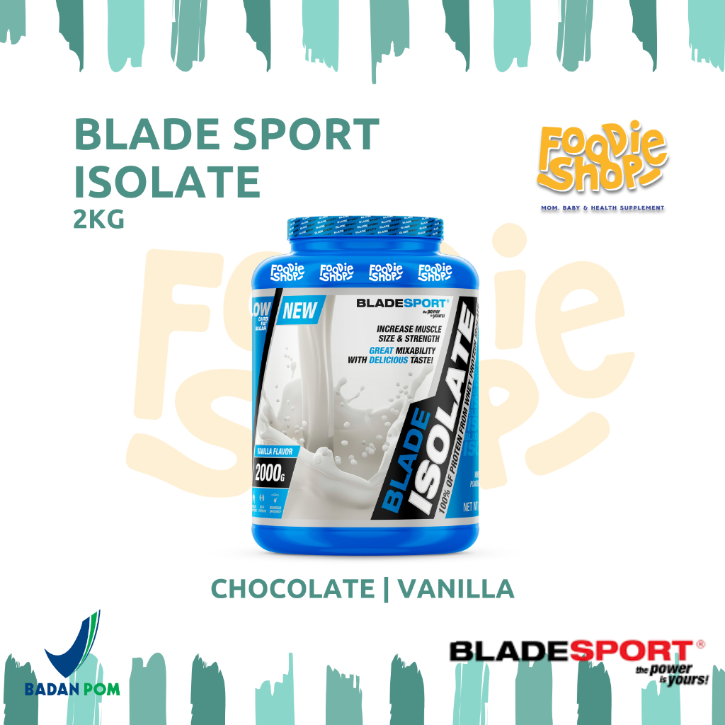 Blade Whey Isolate 2 kg / 4,5 lb | Blade Sport Whey Protein Isolate