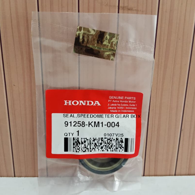 91258-KM1-004 Sil Seal Gear box Spidometer Beat Karbu, Scoopy Karbu, Spacy Karbu, Vario 110 Original