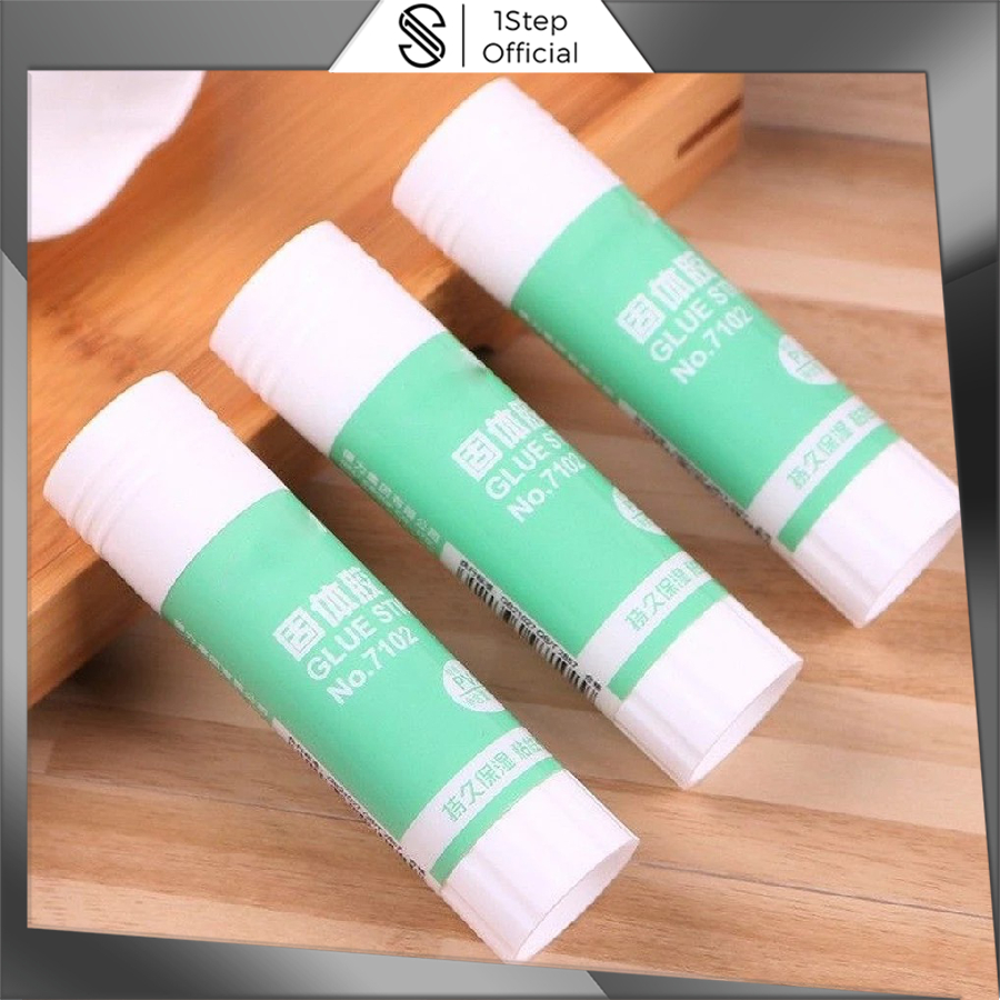 1STEP Lem Glue Stick Putih / Lem Kertas Batangan 9gr S109