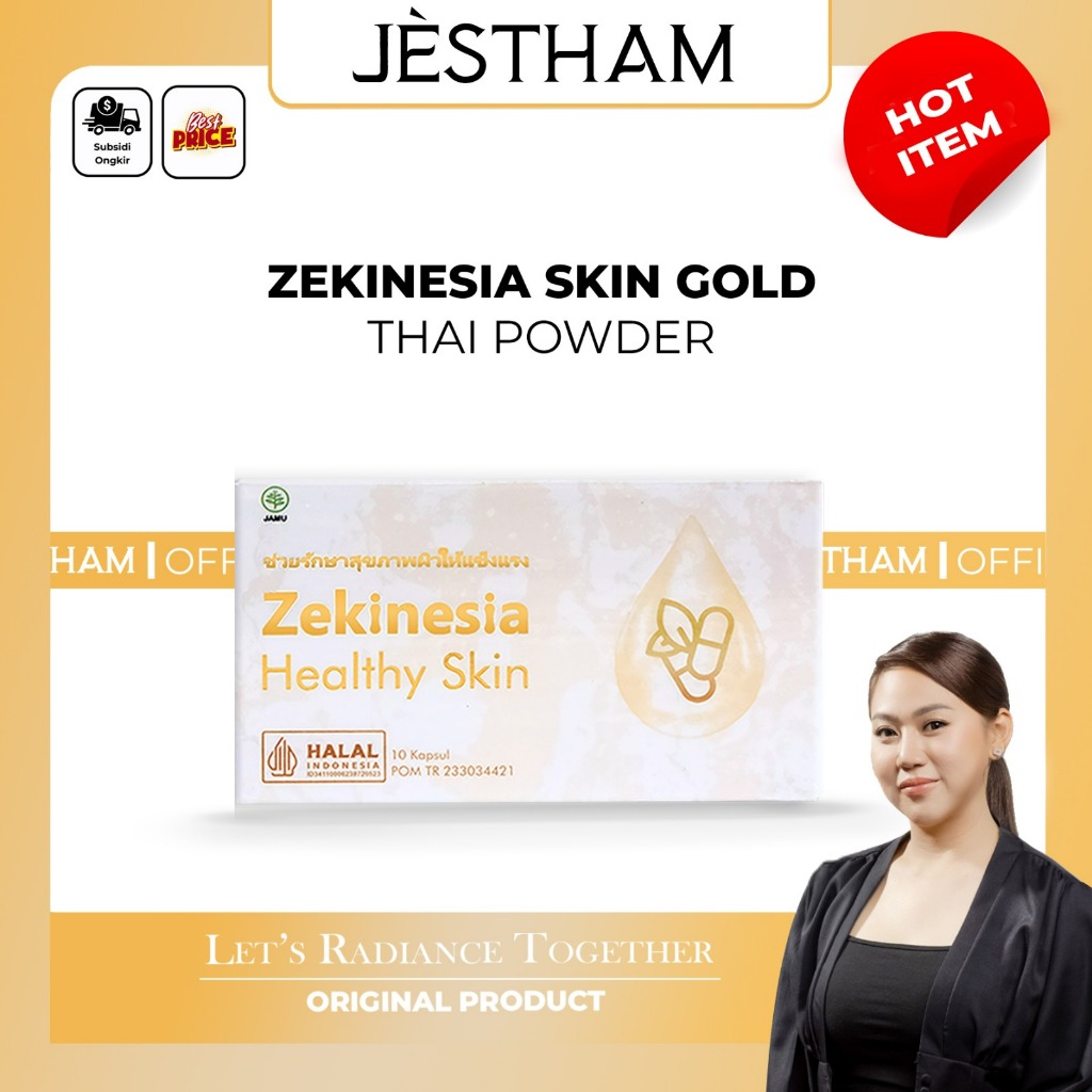 Zekinesia Skin Gold Thai Powder