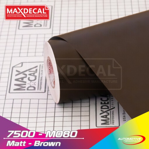 [METERAN] STICKER SKOTLET MAXDECAL 7500-M080 MATT BROWN 45 CM