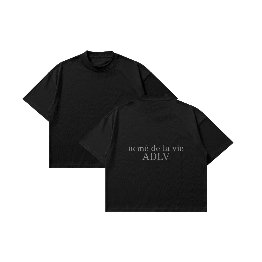 FunFit Kaos Pria Distro List "ADLV" Regular Kaos Pria Wanita Couple Lengan Pendek Cotton Premium Qua