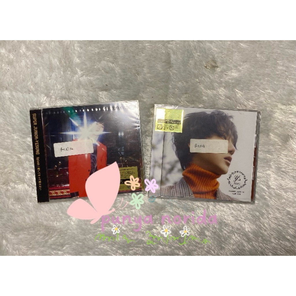 (OFICIAL) Yesung Album Japan Splash dan Y’s Story (Sealed)