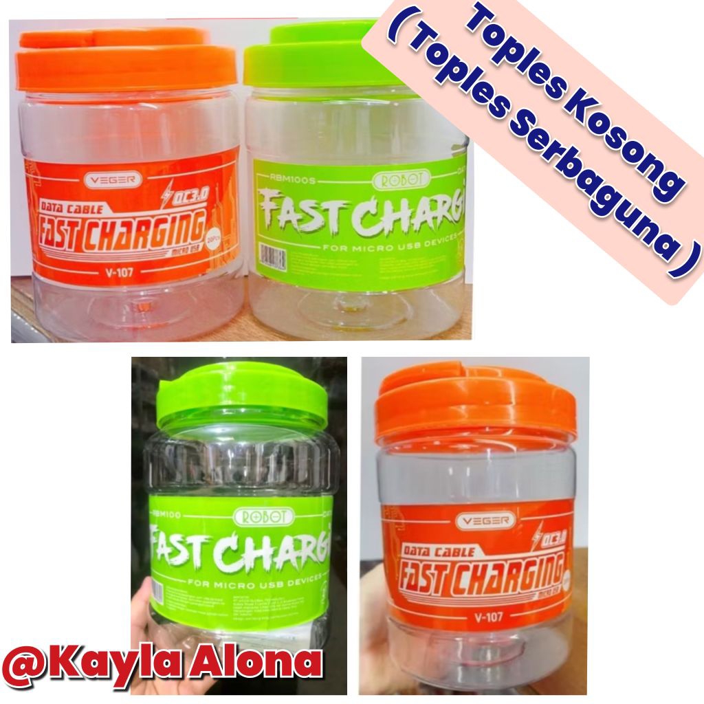 Toples Kosong (ROBOT RBM) (VEGER V107) | Toples Serbaguna