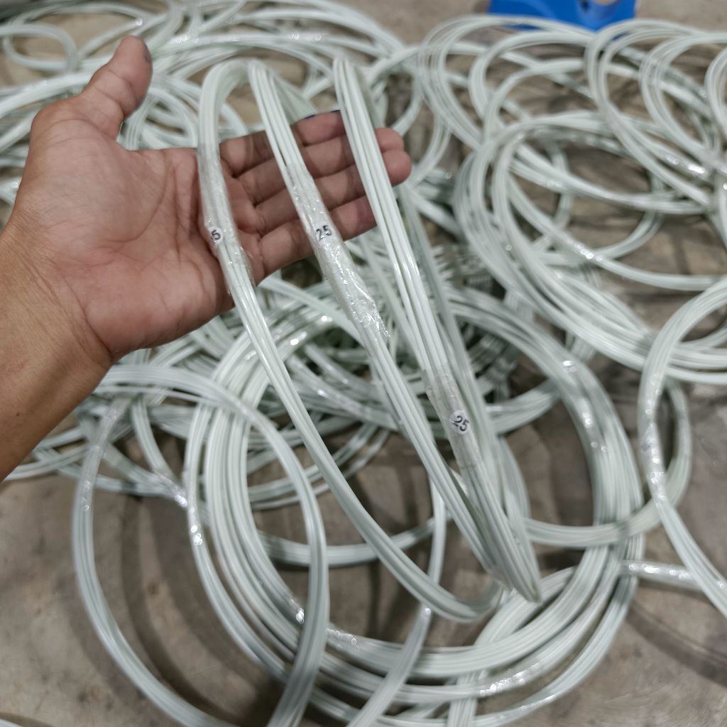 jeruji fiber putih 2,5mm panjang 10 meter sangkar kandang layangan dongdang