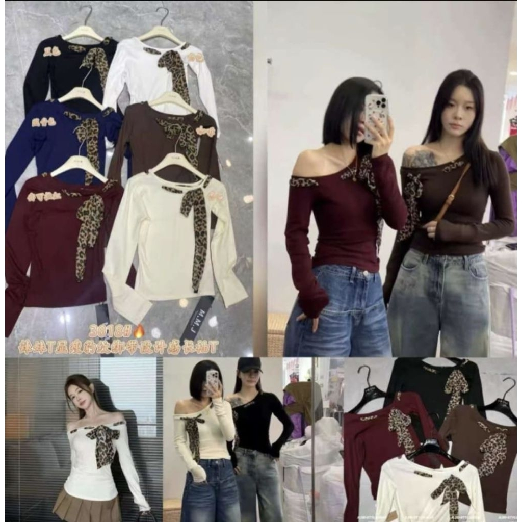 kaos sabrina panjang/sabrina import/kaos panjang terbaru