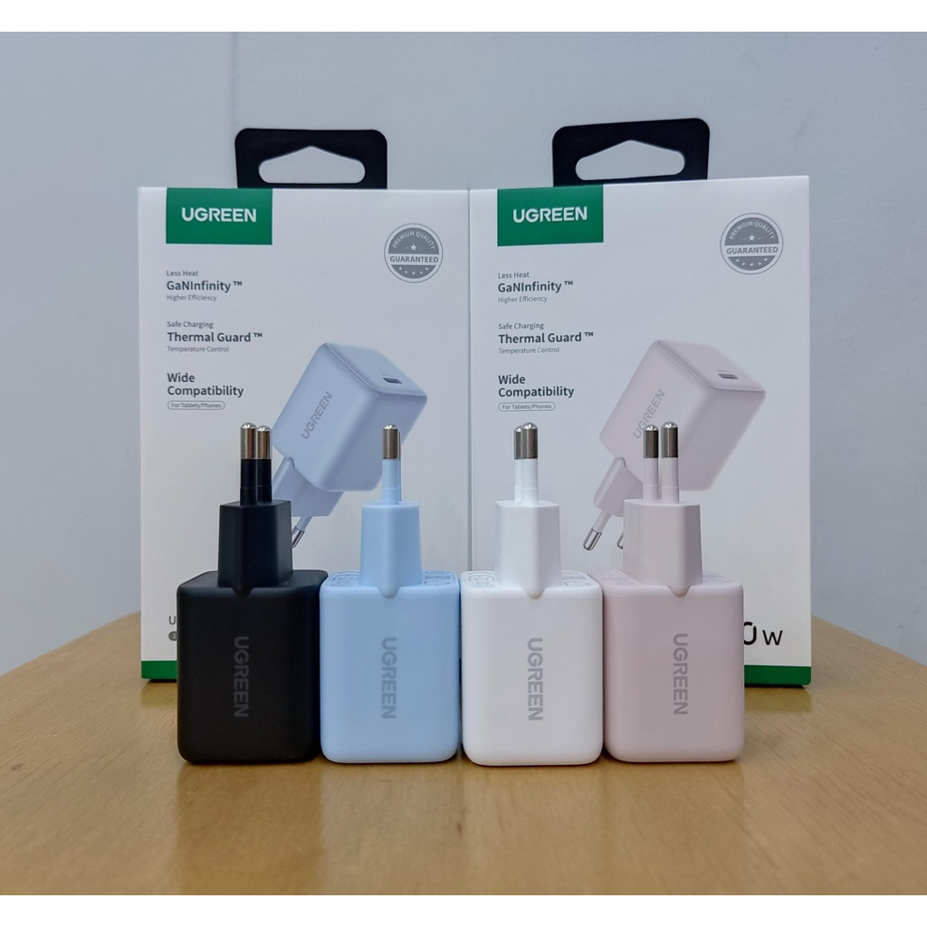 UGREEN 20W GaN Fast Charger PD USB-C – Kepala Charger iPhone Original, Fast Charging iPhone 15/14/13