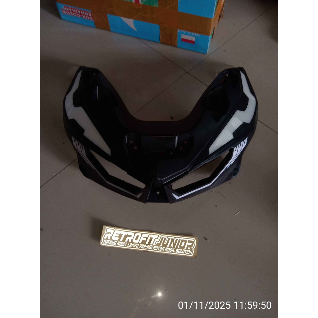 RETROFIT COVER FRAME VARIO 125 LED OLD 2017