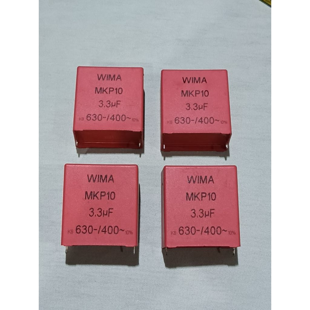 Capacitor WIMA MKP10 3,3uf 630vdc/400vAc original
