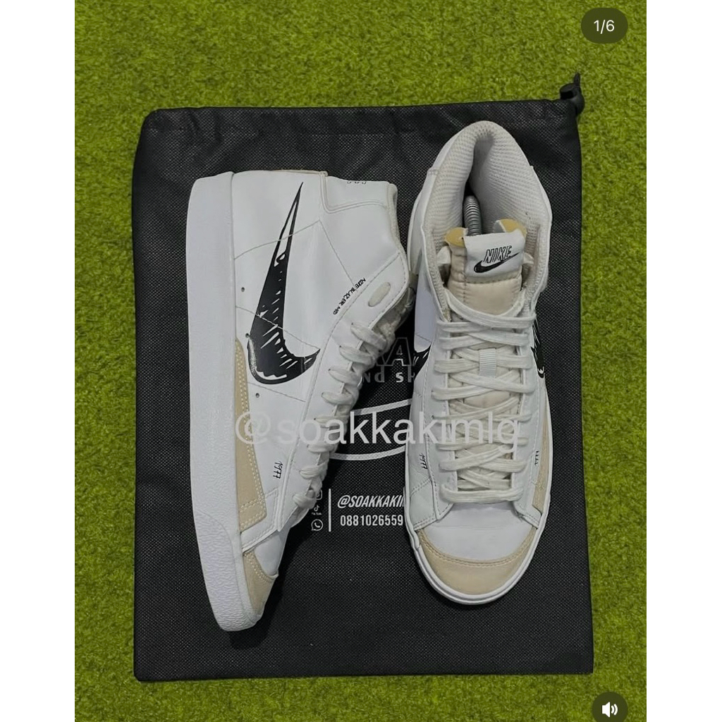 SEPATU NIKE BLAZER MID 77 SKETCH